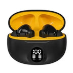 Stereo Wireless Earphones 895B – Bluetooth V5.4, Premium Deep Bass, Waterproof, Dustproof, LCD Display, Long Battery Life (Random Color)