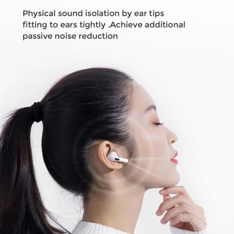 JOYROOM Pro 2 Airpods – Wireless Bluetooth Earbuds with ANC, Premium Sound, Silicone Case – Pro 2 Earbuds for iOS &amp; Android