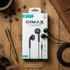 Dimax Wireless Bluetooth Earbuds with LED Display Charging Case – Deep Bass, Touch Control & Long Battery Life