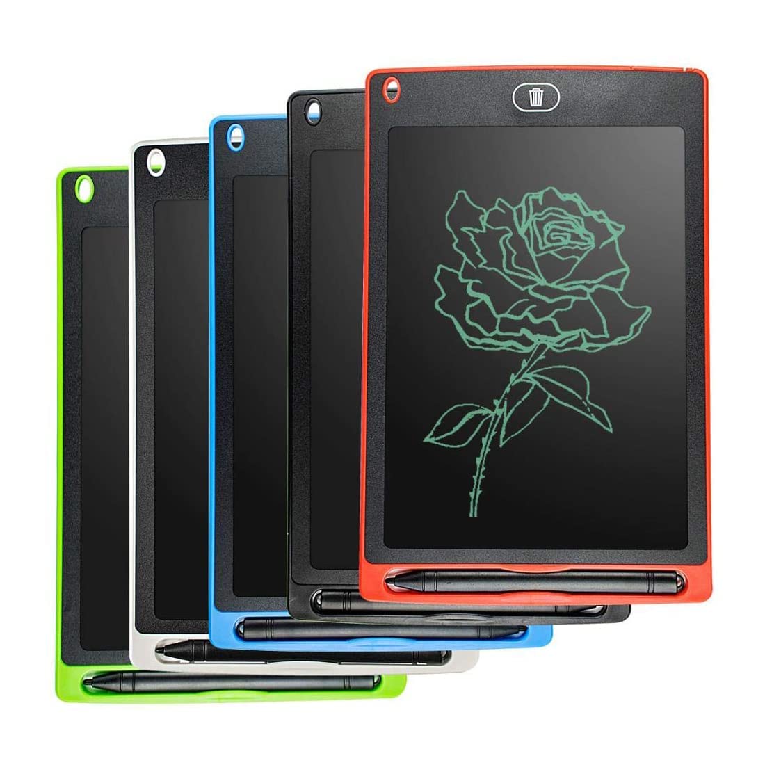 LCD Writing Tablet for Kids - Multi Colour Drawing Pad