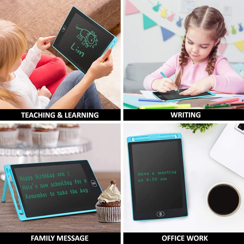 LCD Writing Tablet for Kids - Multi Colour Drawing Pad
