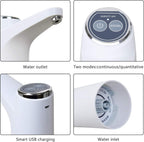 Rechargeable Automatic Water Bottle Pump – Touch Electric Dispenser