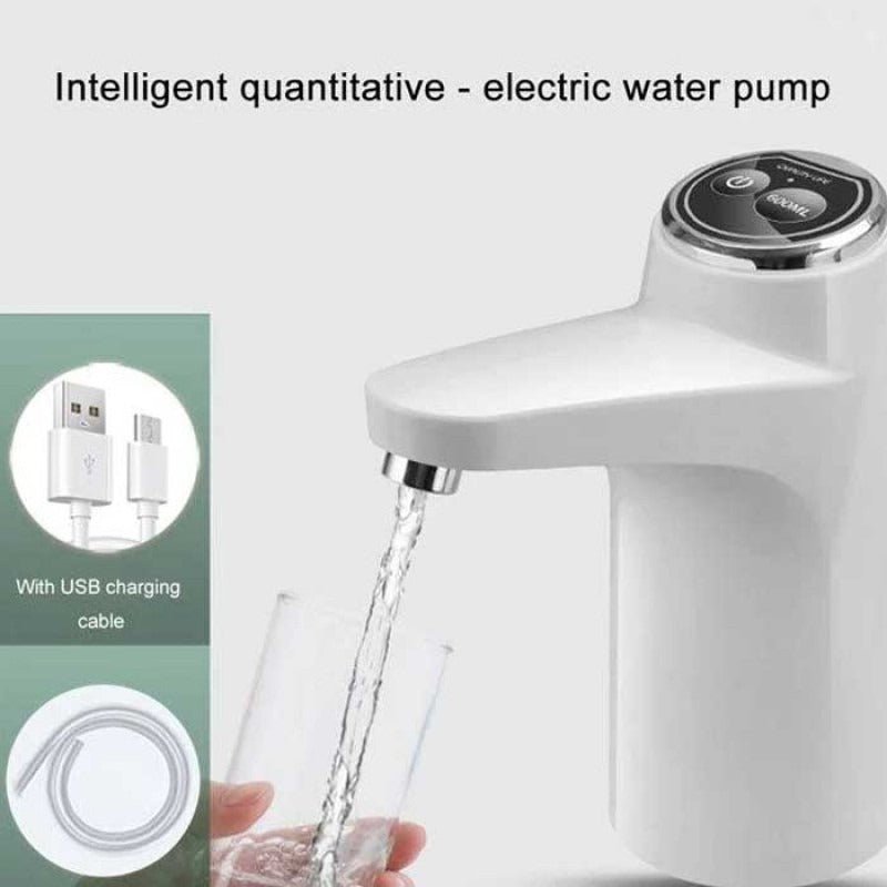 Rechargeable Automatic Water Bottle Pump – Touch Electric Dispenser