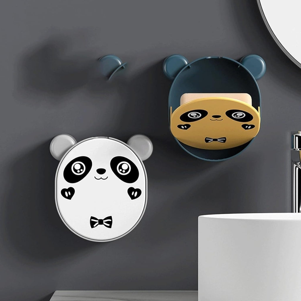 Cute Panda Wall-Mounted Soap Holder