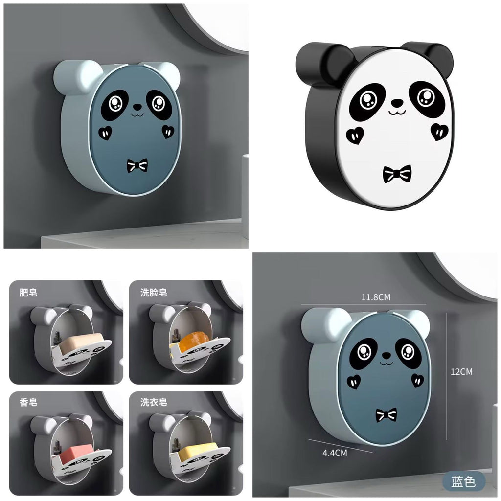 Cute Panda Wall-Mounted Soap Holder