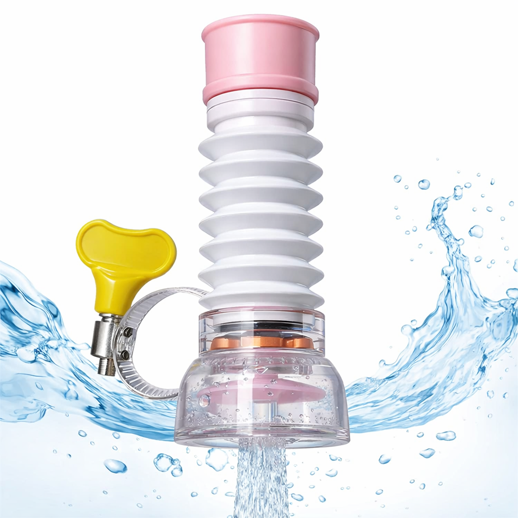 360° Flexible Faucet Filter & Splash-Proof Tap Aerator
