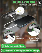 Rechargeable Camping LED Bulb with Hook