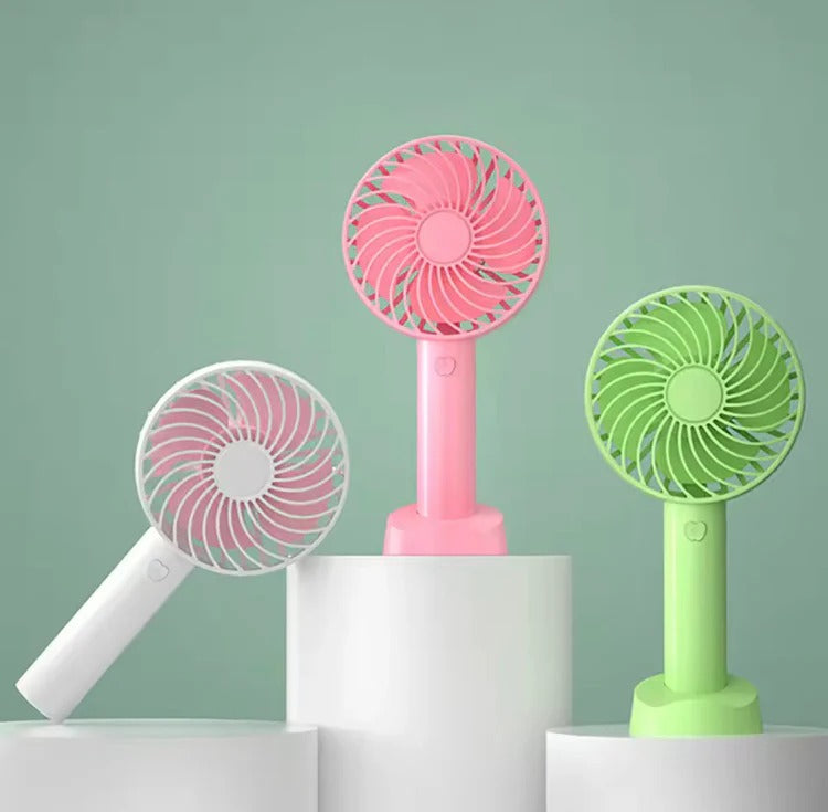 Portable Rechargeable Mini Hand & Desk Fan