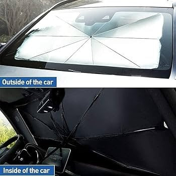 Foldable Car Windshield Sunshade Umbrella