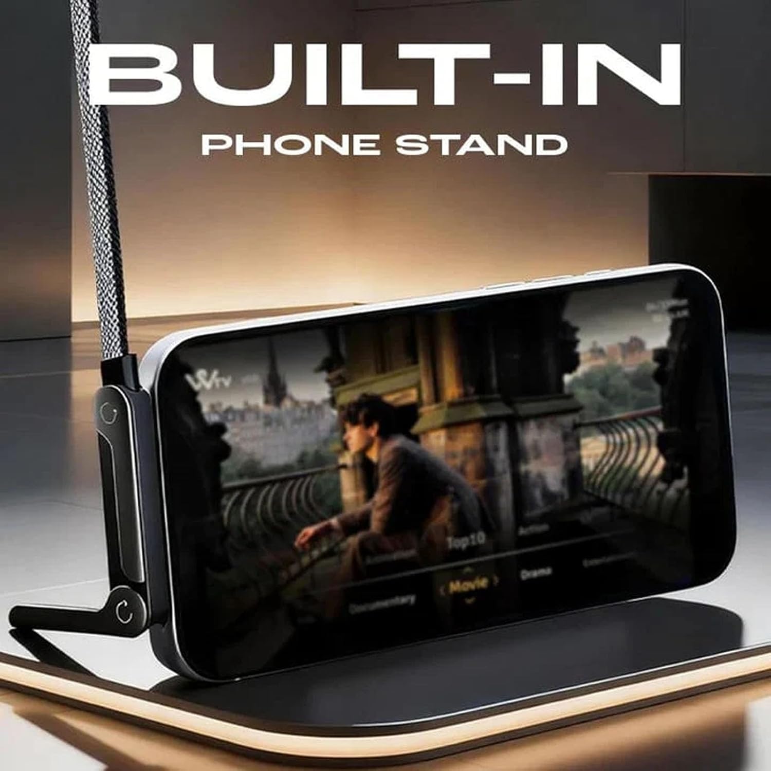 2-In-1 Data Cable With Stand