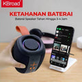 KTS-2310 Waterproof RGB Bluetooth Speaker – Portable Outdoor Wireless Speaker with Deep Bass & LED Light Up Display