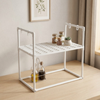Microwave Oven Storage Rack 2-Tier Kitchen Organizer