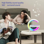 BT- 3401 Multi-functional LED Clock Display Speaker G Lamp