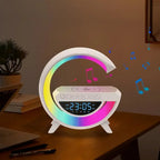 BT- 3401 Multi-functional LED Clock Display Speaker G Lamp