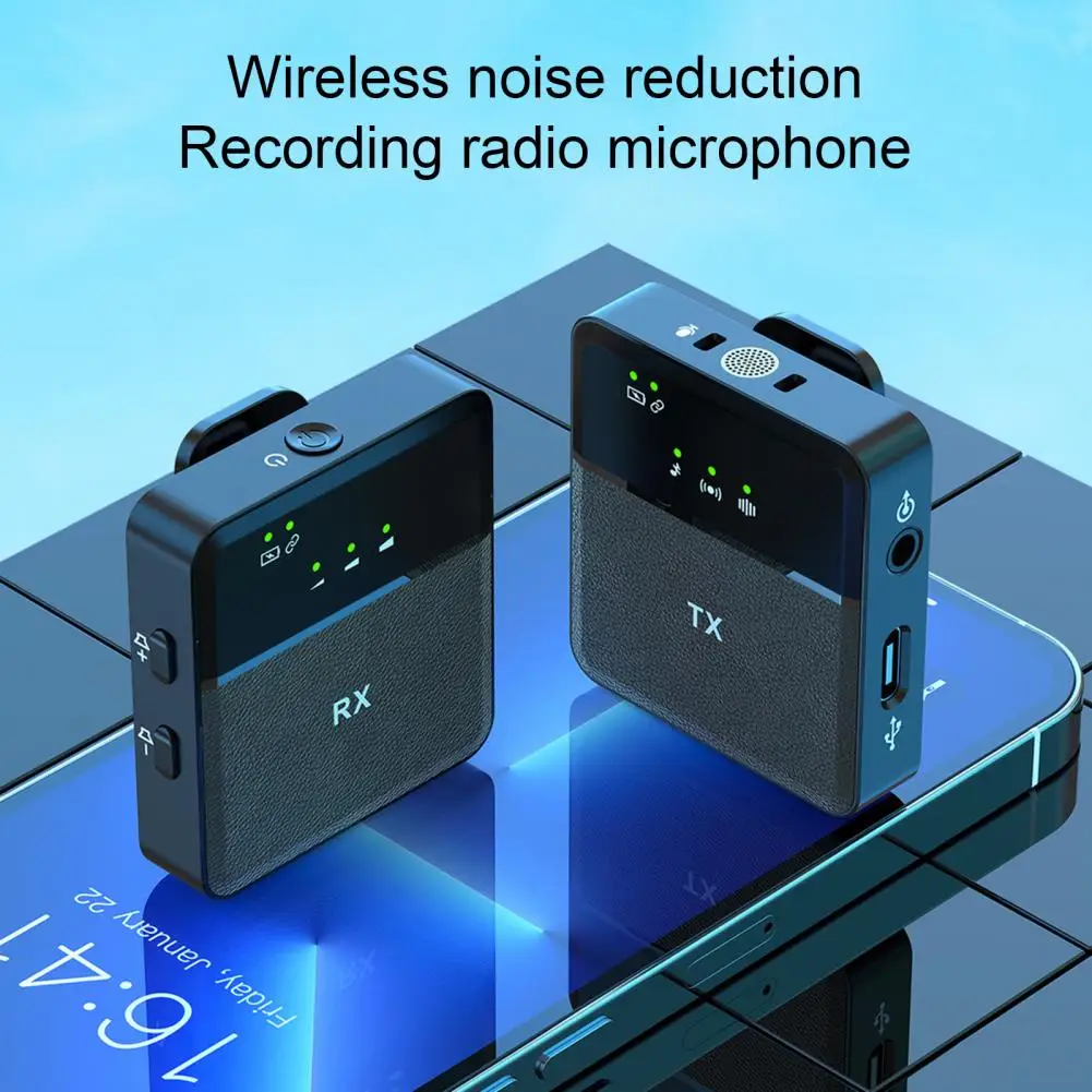 SX9 Wireless Microphone For Android, PC, Laptop, Tablet & Camera