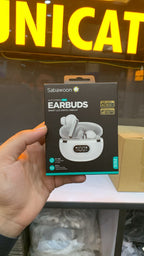 Sabawoon Smart Digital Display Wireless Earbuds – Bluetooth these earbuds are perfect for music & gaming