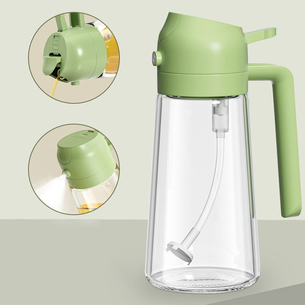 2-in-1 Oil Sprayer Bottle – Smart Kitchen Essential for Cooking & BBQ