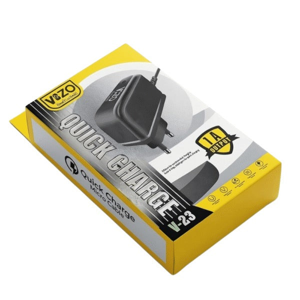 V23 – Simple Micro USB Charger with Built-in Cable