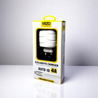 V16-Micro USB – 4A Smart Fast Charger (3 USB Ports + Built-in Cable)