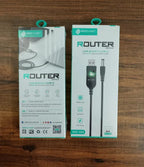 Wi-Fi Router USB Cable for Power Bank-Sovo Router Cable 5v-12v