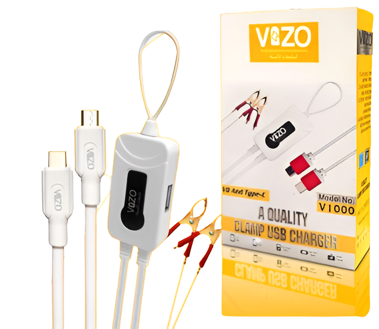 4 in-1 Charger V1000 CLAMP USB Charger