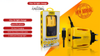3A Light Change Charger with 2 USB Ports &amp; Built-in Micro USB Cable