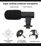 Ay-49 Video Making Kit Vlogging Tripod Triple Band Light With Bluetooth Remote
