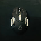 Wireless &amp; Rechargeable Gaming Mouse LED Light Mouse