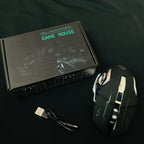 Wireless &amp; Rechargeable Gaming Mouse LED Light Mouse