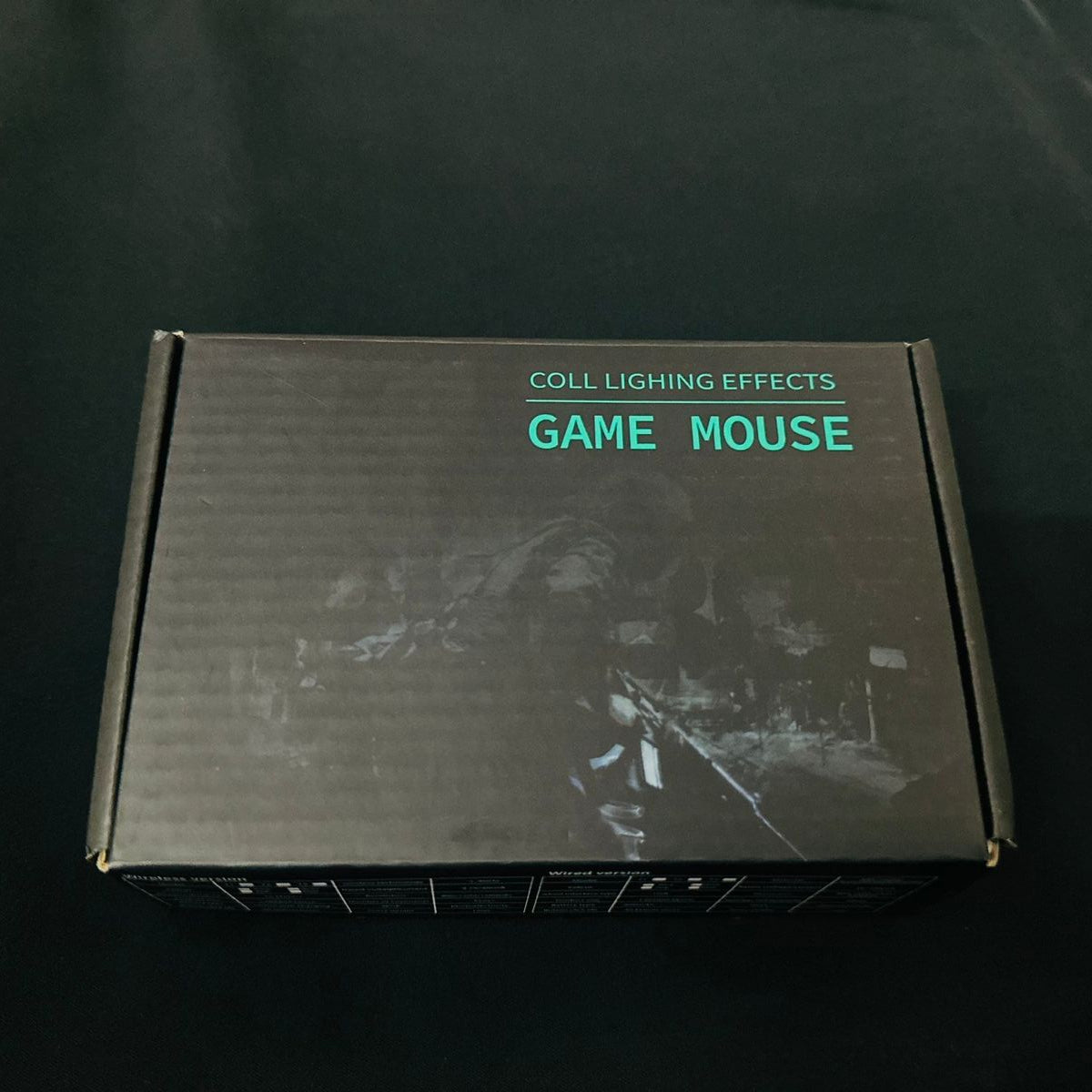 Wireless &amp; Rechargeable Gaming Mouse LED Light Mouse