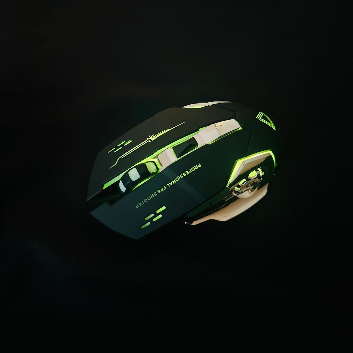 Wireless &amp; Rechargeable Gaming Mouse LED Light Mouse