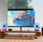 BX-39 Mini G Wireless Speaker with RGB Light &amp; Wireless Charging – Portable Bluetooth 5.3 Speaker &amp; Bedside Lamp