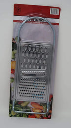 Stainless Steel Flat Grater with Sharp Teeth – Multi-Purpose Kitchen Peeler &amp; Slicer for Fruits, Vegetables, Cheese, Citrus Zesting, Food Prep, Durable &amp; Easy to Clean Tool