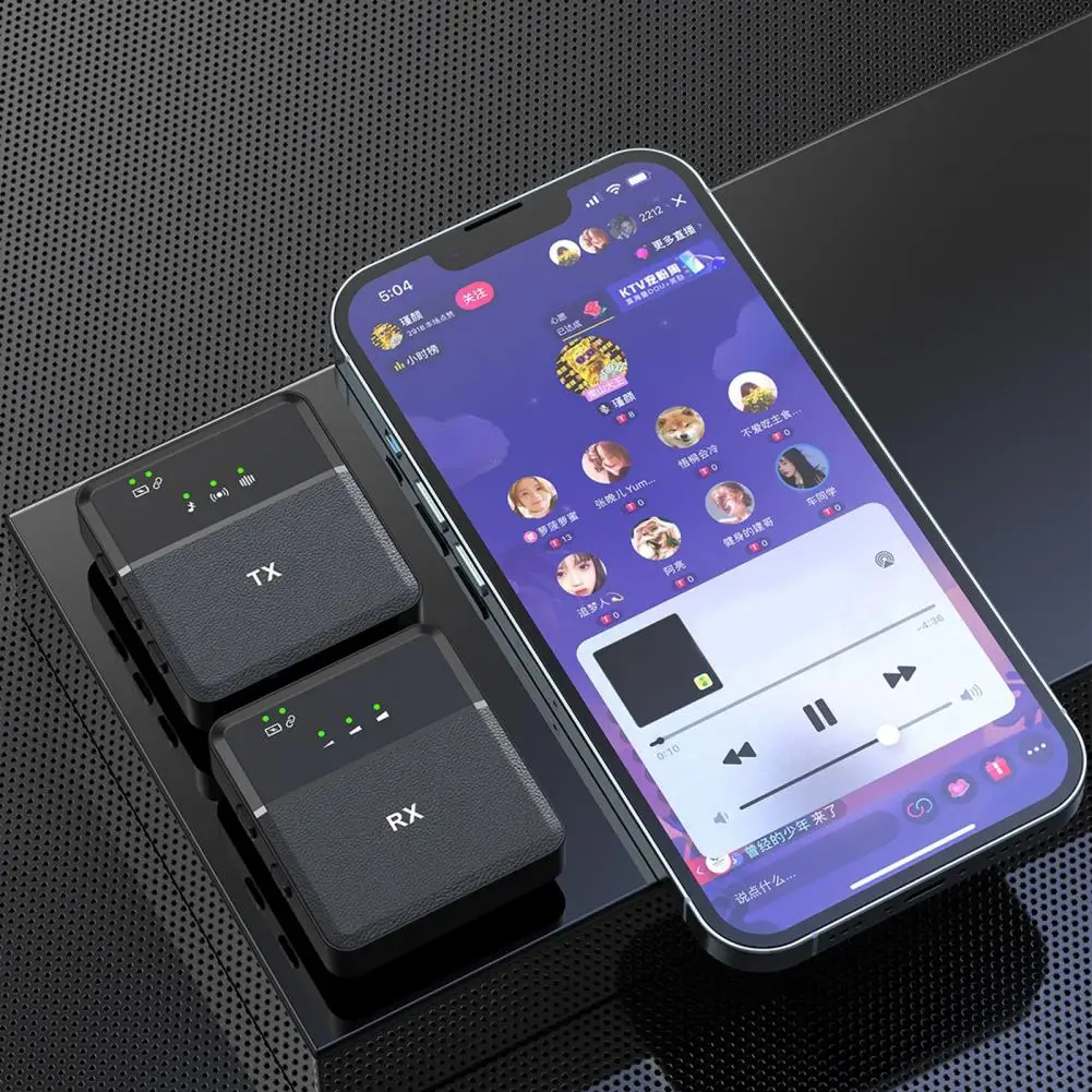 SX9 Wireless Microphone For Android, PC, Laptop, Tablet & Camera