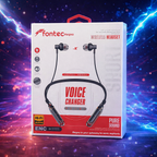 Fontec Magna Wireless Neckband Bluetooth Earphones – Integrated 5-Mode Voice Changer, Hi-Fi Audio & ENC Noise Reduction - Random Color