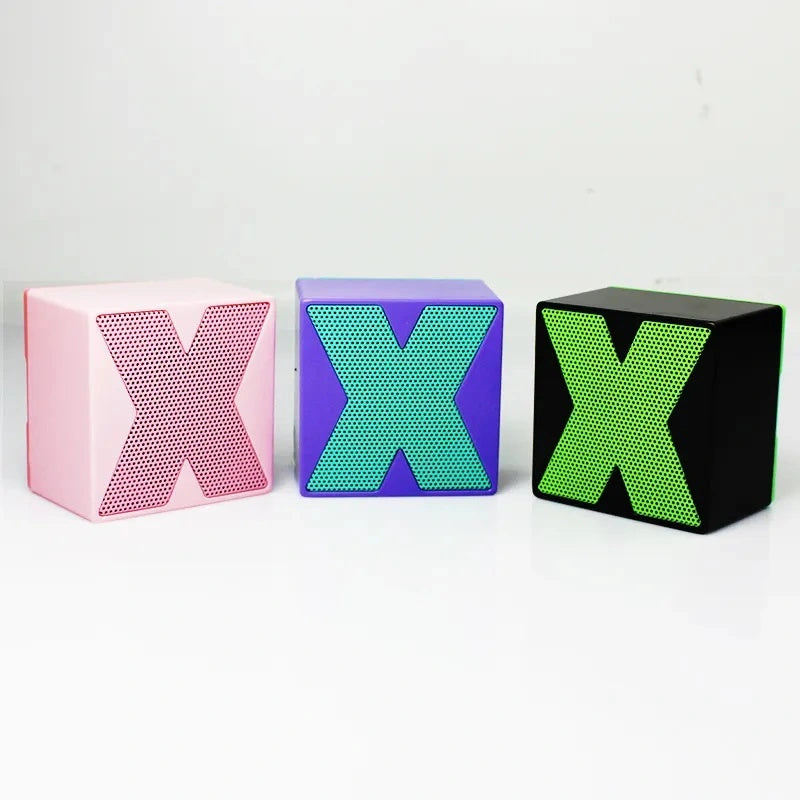 Compact X1 Portable Bluetooth Speaker – Mini HIFI Sound Box for Phone, PC &amp; Laptop – Wireless &amp; Outdoor-Ready(random color)