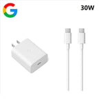 Google 30W USB-C Fast Charger Adapter with Power Delivery 3.0 and PPS Support ~ Without Cable