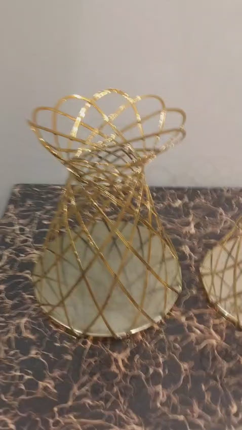 Modern Metal Decorative Vase