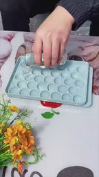 99 Grid Round Ice Ball Maker Tray with Storage Container