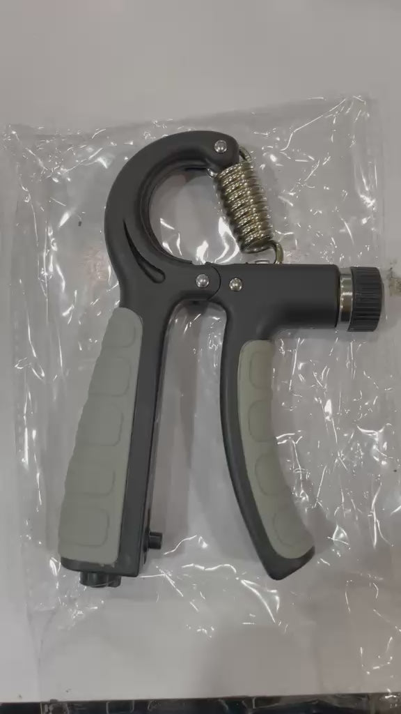 Adjustable Hand Grip Strengthener with Counter
