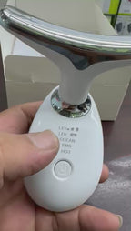 EMS Neck & Face Lifting Massager with LED Light